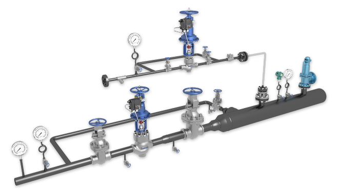 Pressure Reducing & Desuperheating  Stations